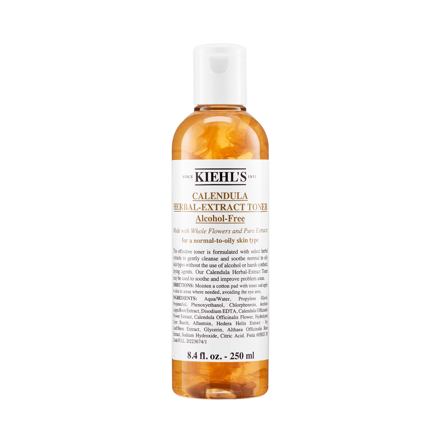 calendula herbal extract alcohol-free toner (tónico facial con extracto de calendula)